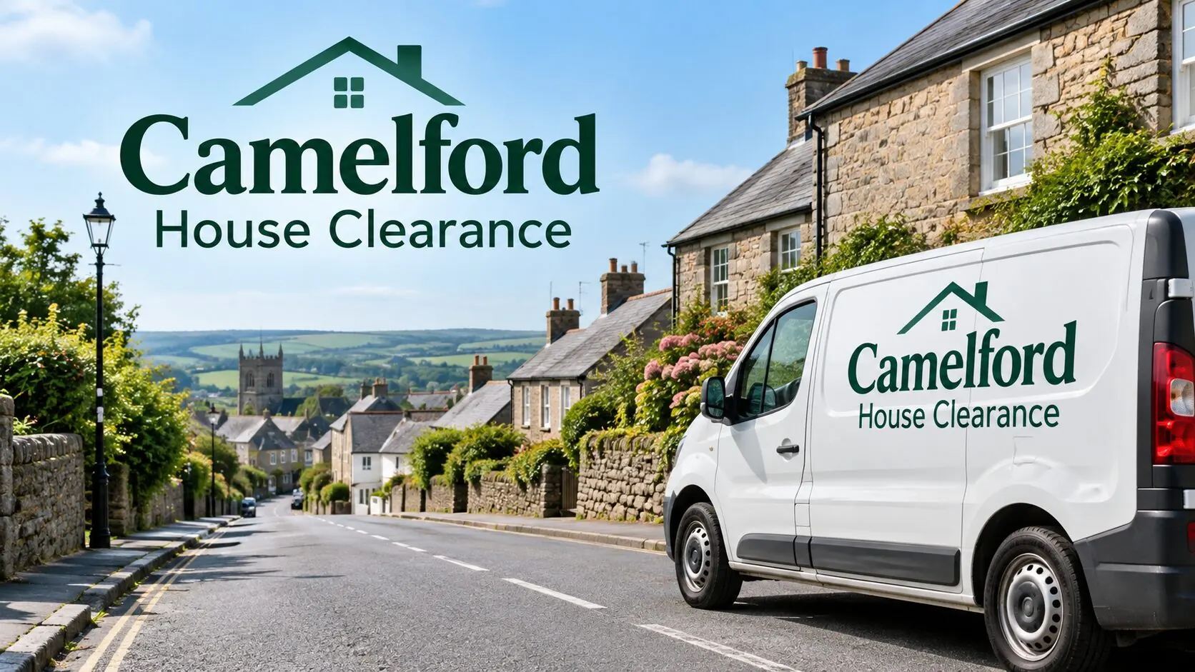 House clearance near Camelford, North Cornwall